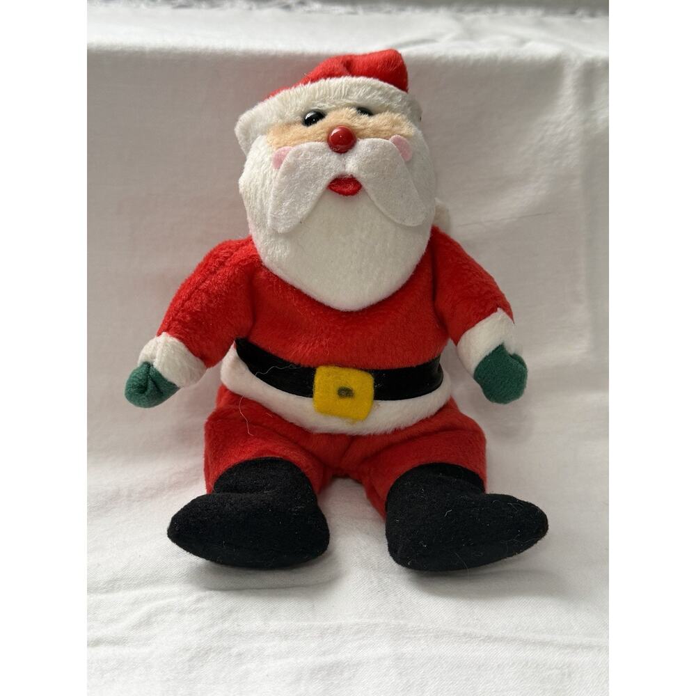 Vintage Great American Fun Corp. Plush Santa 7.50”